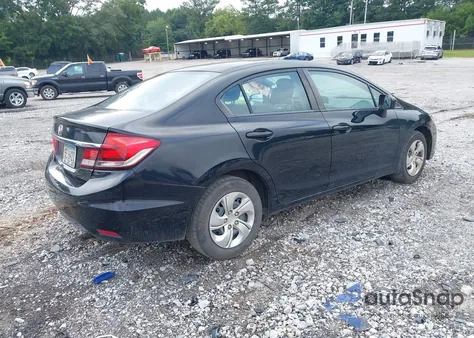 2014 Honda Civic Lx from USA, damaged, VIN 2HGFB2F58EH538386